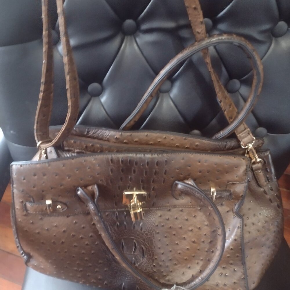 Large brown purse
